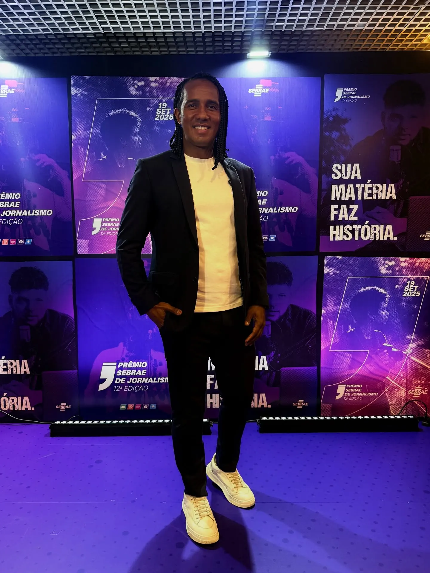 Ivan Nunes em evento corporativo